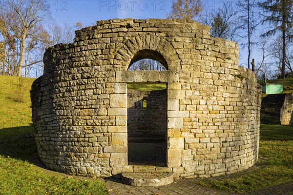The Wiprechtsburg Groitzsch in the town of the same name is an outstanding archaeological monument