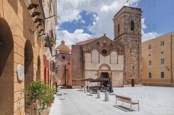 Cathedral di Santa Chiara d'Assisi, Iglesias, Sardinia, Italy, Iglesias, Sardinia, Italy, Europe