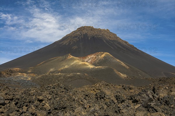 Vulcano on Fogo. Cabo Verde. Africa