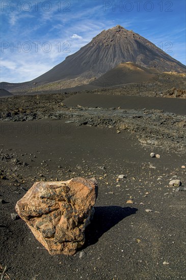 Vulcano on Fogo. Cabo Verde. Africa