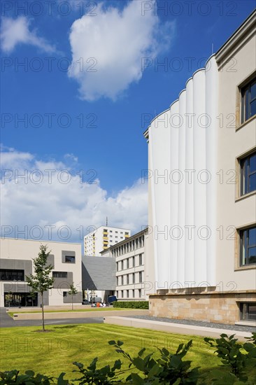 The remodelling and new buildings have turned the site into the third largest campus in Dresden.