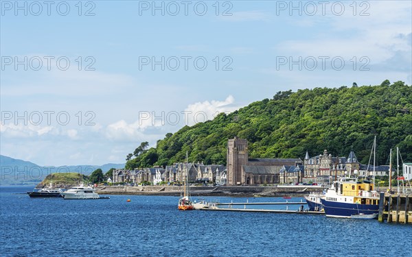 Oban Bay and Marina, Oban, Argyll and Bute, Scotland, UK