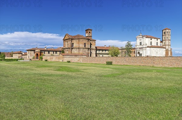 The Abbey of Lucedio, Principato di Lucedio, starting point for rice cultivation in Europe, Trino,