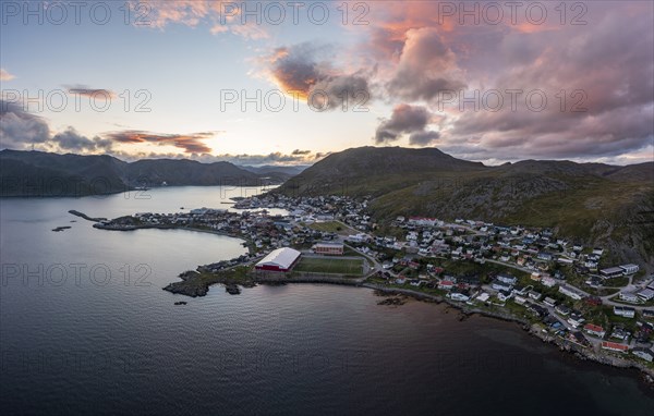 Honningsvag, Mageroya Island, Nordkapp, Troms og Finnmark, Norway, Europe