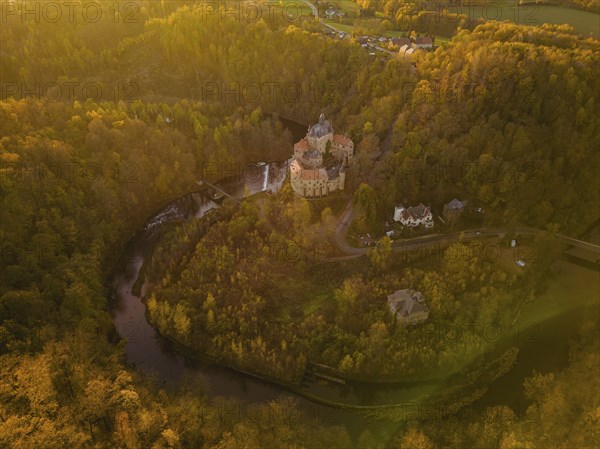 Kriebstein Castle is a castle founded in the 14th century in the municipality of Kriebstein of the