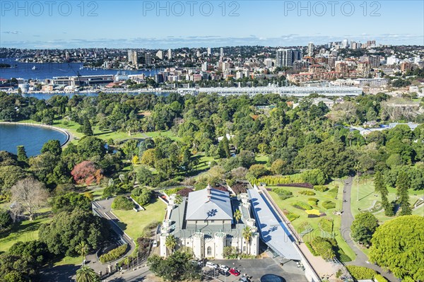 Sydney Conservatorium of Music, in the botanical gardens, Sydney, New South Wales, Australia,