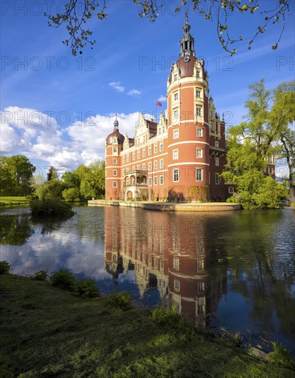 Prince Pückler Park Bad Muskau, new castle