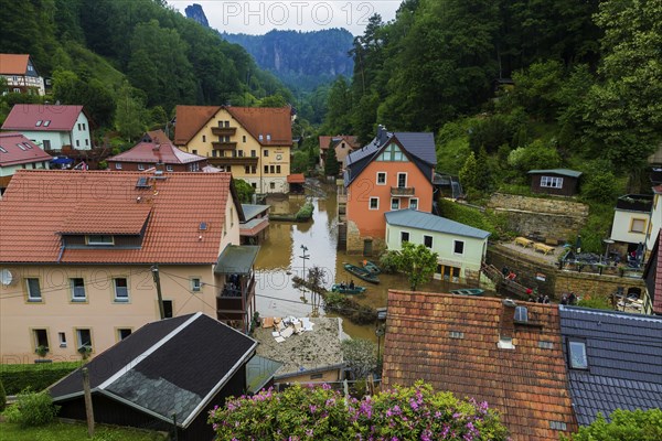 Flood in Rathen