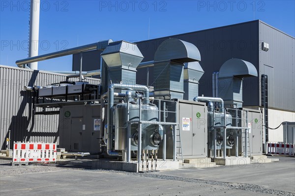 The MVV Dresden GmbH fermentation plant built in 2017. Every year, 25, 000 tonnes of biowaste from