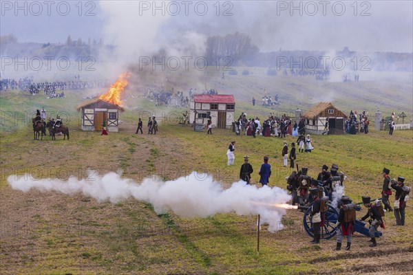 Re-enactment of the Battle of the Nations