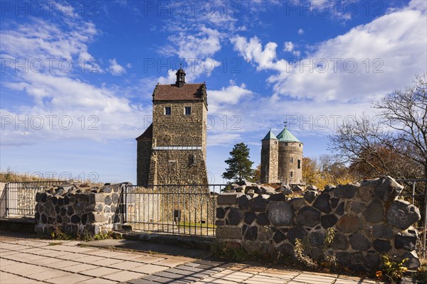 Stolpen Castle in autumn