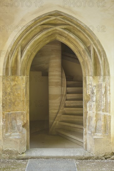 Altzella Monastery, Wendelstein and portal at the Convent House