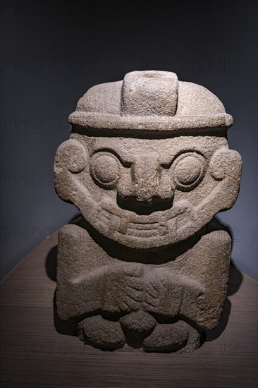 Artefacts in the gold museum, Bogota, Colombia, South America