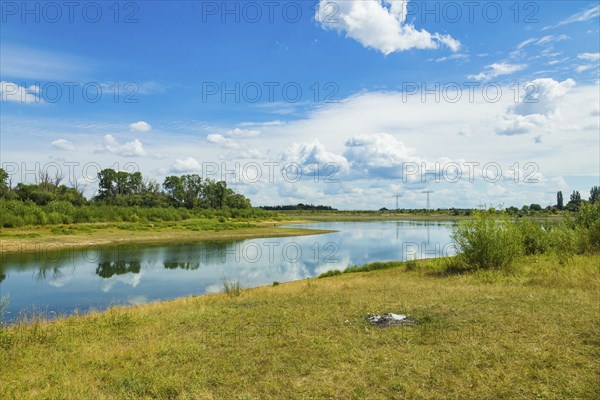 The Oberwartha reservoir was created by the largest earthen dam in Europe at the time when the