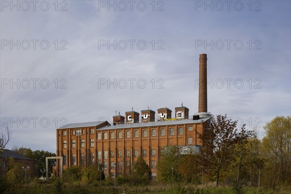 The briquette factory is a piece of the region's industrial history. Coal from the open-cast mine