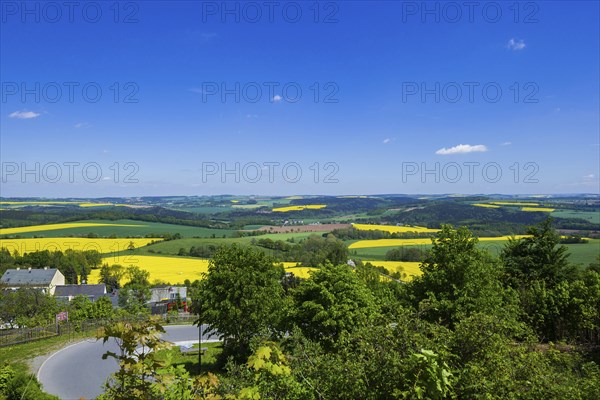 View from Augustusburg Castle