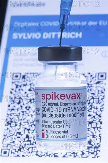 Symbol image Corona vaccine Comirnaty