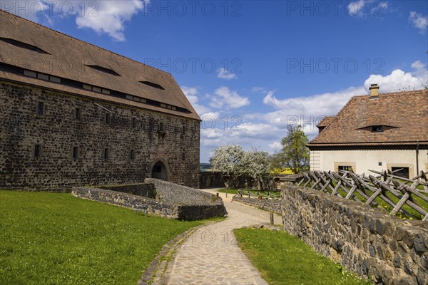 Stolpen Castle, which in its history was converted from a hilltop castle to a palace and later used