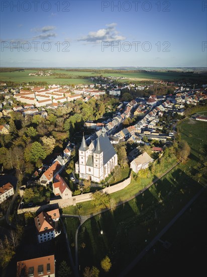 The Protestant town church of St. Nikolai is a late Gothic hall church with older components in