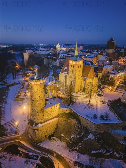 Old Town of Bautzen with Waterworks