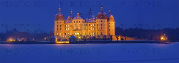 Moritzburg Baroque Palace in Winter