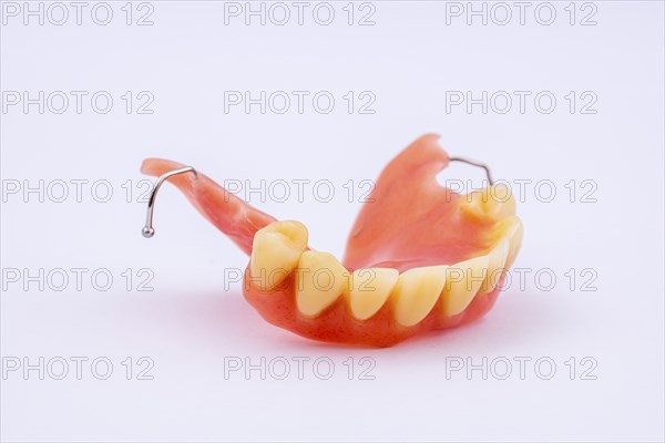 Removable denture of an upper jaw, denture, dental prosthesis, dentist