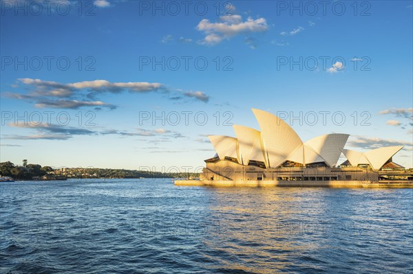 Sydney opera at sunset, New South Wales, Australia, Oceania