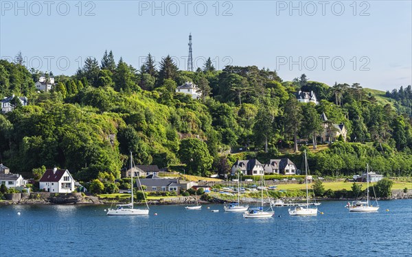 Oban Bay and Seafront, Oban, Argyll and Bute, Scotland, UK