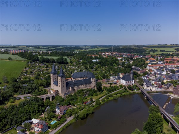 Rochlitz Castle with St. Peter's Church
