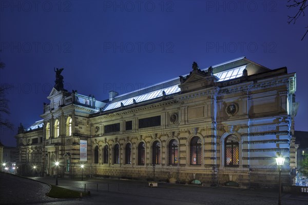 Brühl's Terrace is an architectural ensemble and a tourist attraction in Dresden. The outdoor area
