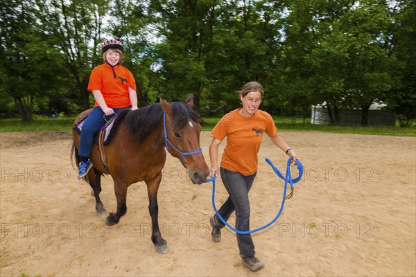 Curative riding on the Andershof farm
