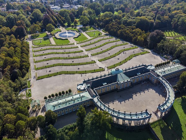 Sanssouci Palace, Royal Summer Palace with 18th century furniture and famous vineyard terraces