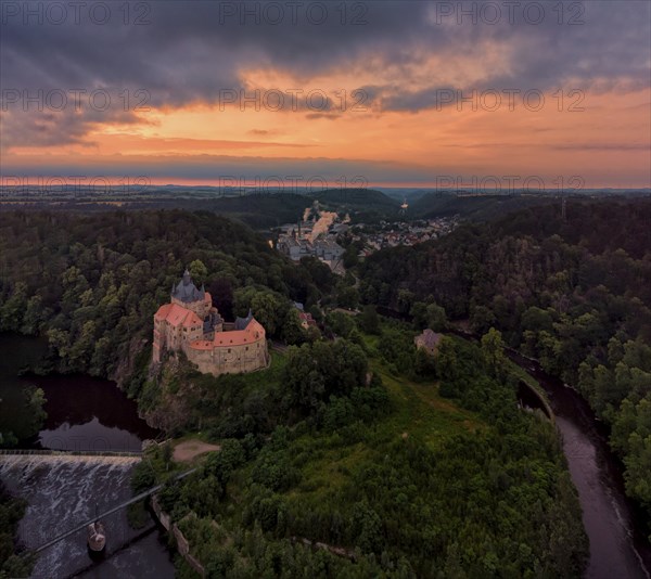 Kriebstein Castle is a castle founded in the 14th century in the municipality of Kriebstein of the