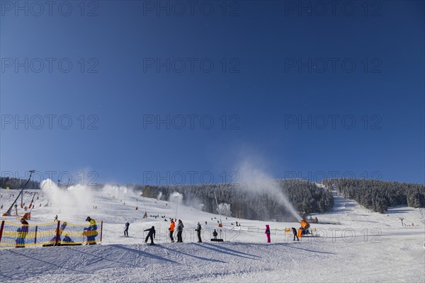 Winter on the Fichtelberg