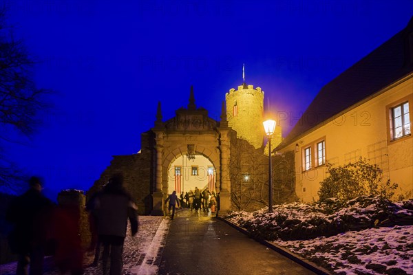Scharfenstein Castle Christmas Market