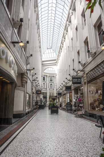 De Passage shopping street by day, The Hague, Netherlands