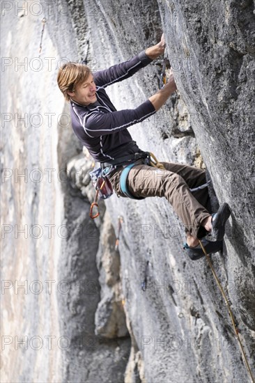 Climber, rock face, nature, mountains, climbing, rock, free climbing, sport climbing, Alps,