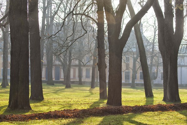Pillnitz Palace Park Meadows at the Bergpalais