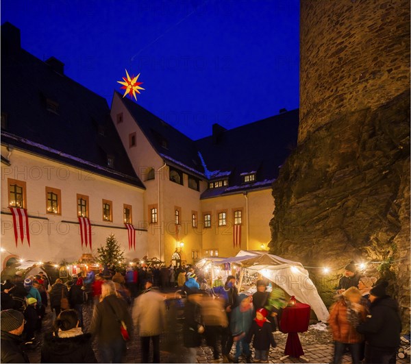 Scharfenstein Castle Christmas Market