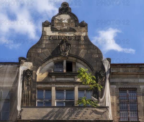 Zum Hufeisen, old still standing ruin of the Tacheles, Oranienburger Strasse, Mitte, Berlin,