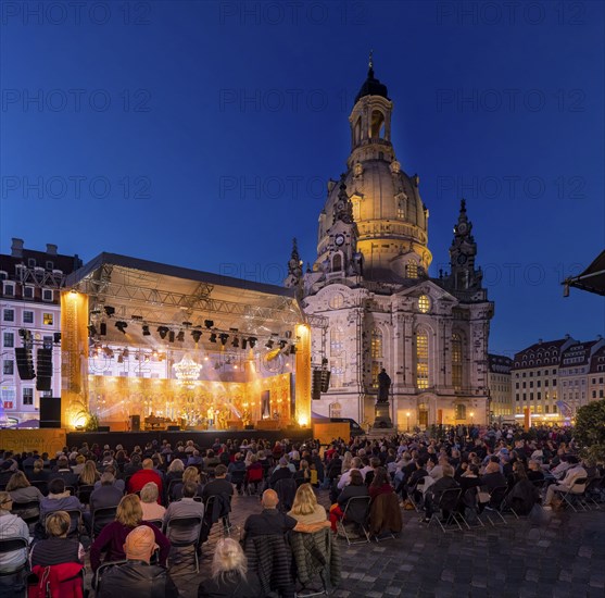 Classic Open Air on Dresden's Neumarkt 02 to 05 September, the exclusive concert event in front of