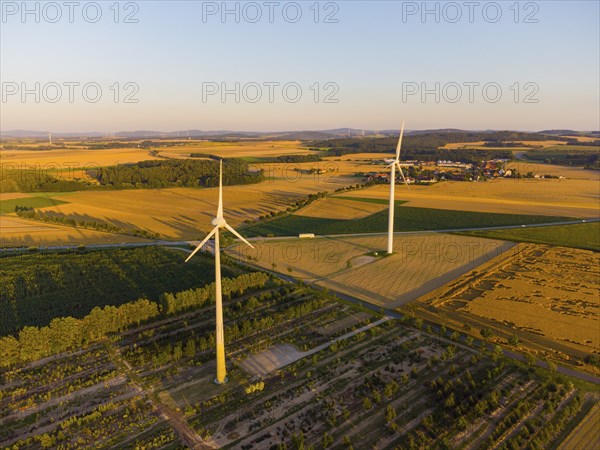 Elstra wind farm 8 wind turbines: Repower MD77 (rated power 1 500 kW) (diameter 77 m) Installed