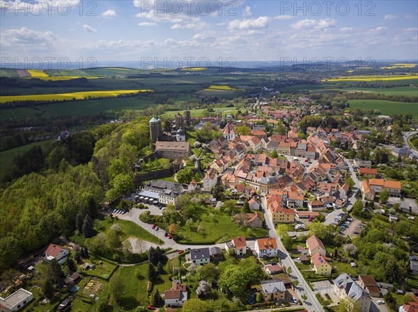 Stolpen Castle, which in its history was converted from a hilltop castle to a palace and later used