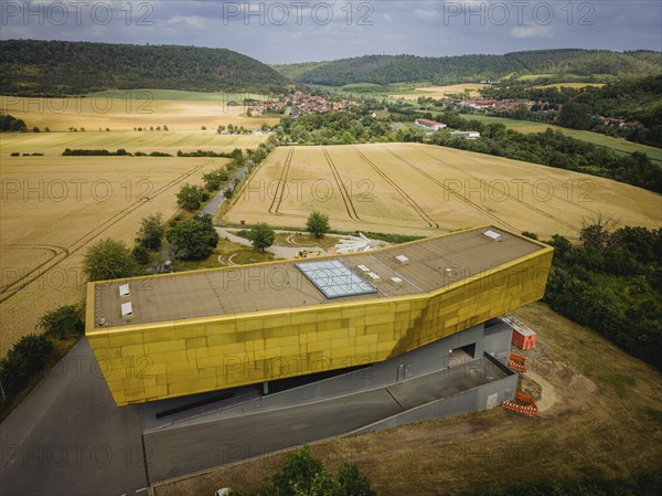 Striking modern visitor centre with astronomical exhibitions on the Bronze Age and digital