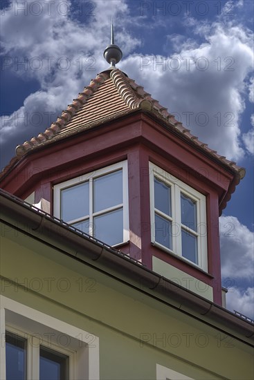 Historic Tower Notch, Geiersberg 23, Nuremberg, Middle Franconia, Bavaria, Germany, Europe