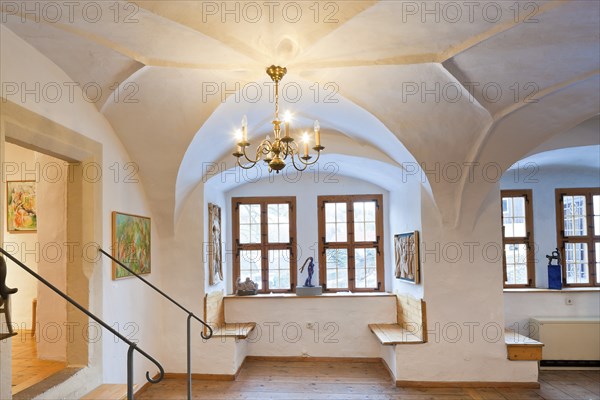 Lauenstein Castle in the Ore Mountains