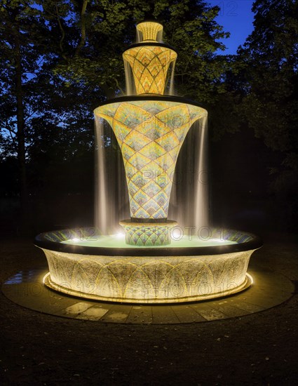 Mosaic Fountain in the Great Garden
