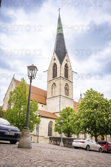 St. Pelagius Church in summer, Rottweil, Germany, Europe