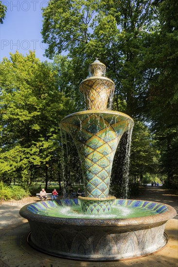 Mosaic Fountain in the Great Garden