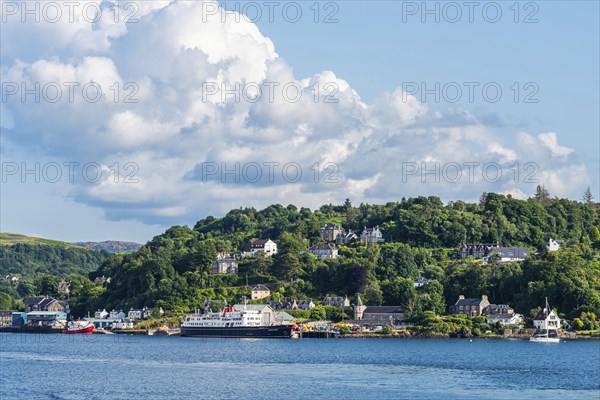 Oban Bay and Seafront, Oban, Argyll and Bute, Scotland, UK